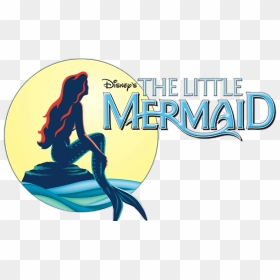 The Little Mermaid Ariel King Triton Logo The Walt - Little Mermaid Play Logo, HD Png Download - little mermaid logo png