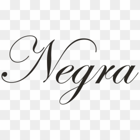 Modelo Negra Logo Png , Png Download - Calligraphy, Transparent Png - modelo logo png