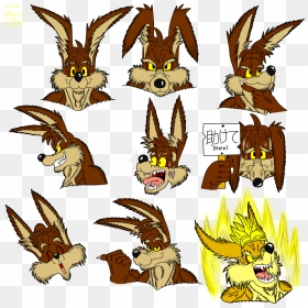 Willy E Coyote Wolf Ralph, HD Png Download - wile e coyote png