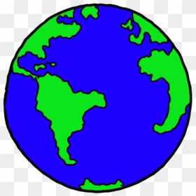 Drawing Picture Of Earth, HD Png Download - earth drawing png