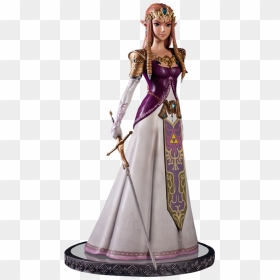 Nintendo Polystone Statue Twilight Princess Zelda - Figurine Princess Zelda Twilight Princess, HD Png Download - princess zelda png