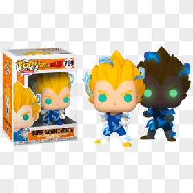 Funko Pop Dragon Ball Z Super Saiyan Vegeta Funko Vinyl - Super Saiyan 2 Vegeta Pop, HD Png Download - dragonball super png