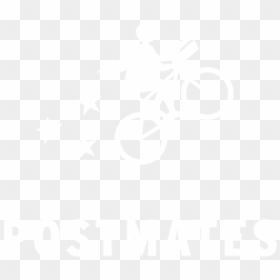 Johns Hopkins Logo White, HD Png Download - postmates logo png