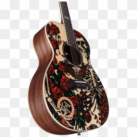 Grateful Dead Guitars Alvarez - Bass Guitar, HD Png Download - grateful dead png