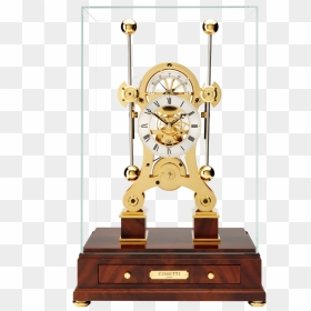 Transparent Gold Clock Png - Comitti Navigator Clock, Png Download - gold clock png