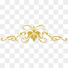 Gold Flourish Png - Shadi Card Design Logo Png, Transparent Png - gold flourish png