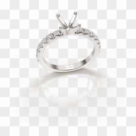 Diamond Ring Template Png Black And White - Engagement Ring, Transparent Png - white ring png
