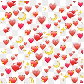 #hearts #red #muchosemojis #png #emoji - Wholesome Heart Meme Transparent, Png Download - emoji hearts png