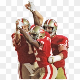 Montana Td Pass To Taylor In Sb Xxiii - Sprint Football, HD Png Download - nfl player png
