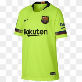 Segunda Equipacion Barcelona 2018, Png Download - Barcelona Away Kit 18 19, Transparent Png - barcelona uniforme png