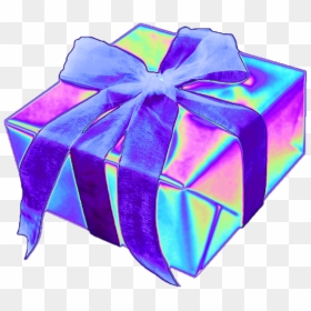 #gift #present #box #aesthetic #background #color #dream - Aesthetic Gift, HD Png Download - present emoji png