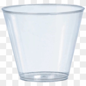 5 Oz Personalized Clear Plastic Cup - Pint Glass, HD Png Download - glass cup png