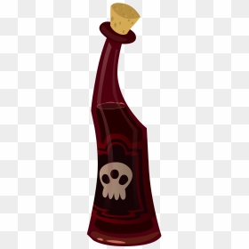 Bottle Of Skull Png, Transparent Png - poison bottle png