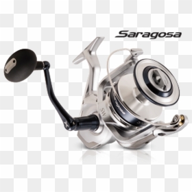 Shimano Saragosa Sw 8000 Spinning Reel - Shinamo Saragosa Logo, HD Png Download - fishing reel png