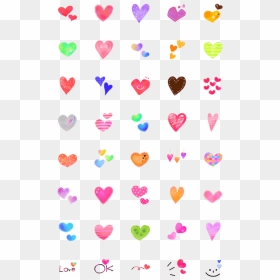 Clip Art, HD Png Download - emoji hearts png