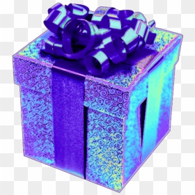 #gift #present #aesthetic #background #color #dream - Present Box Aesthetic, HD Png Download - present emoji png