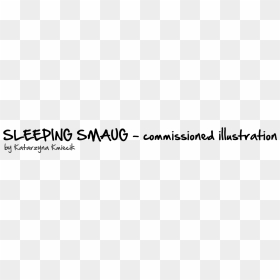 Calligraphy, HD Png Download - smaug png
