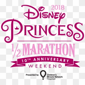 Run Disney Princess Half 2018, HD Png Download - disney princess logo png
