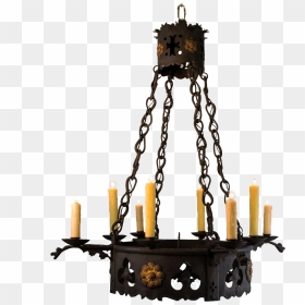 Gothic Candles Png Candelabra - Candle Chandelier Png, Transparent Png - candelabra png