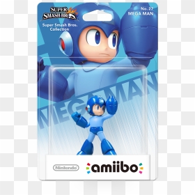 Amiibo Mega Man Smash Bros, HD Png Download - super smash bros wii u png
