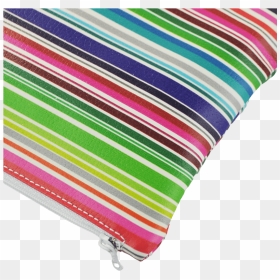 Zipped Closure Belt Bag Multicolor Horizontal Stripes - Coin Purse, HD Png Download - horizontal stripes png
