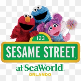 Sesame Street Elmo Cookie Monster And Abby, HD Png Download - abby cadabby png