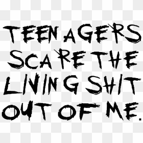 #teenagers #mcr #mychemicalromance - My Chemical Romance Font, HD Png Download - my chemical romance logo png