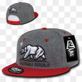 California Republic Snapback Hat, HD Png Download - ash hat png