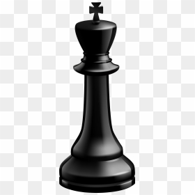 King Black Chess Piece Png Clip Art - King Chess Piece Png, Transparent Png - king chess piece png