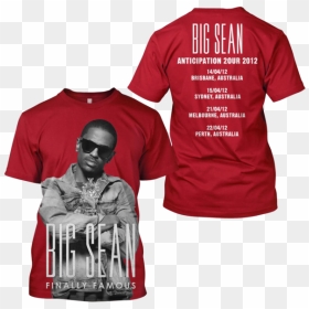Active Shirt, HD Png Download - big sean png