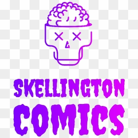 Skillington Comics Logo, HD Png Download - joker hahaha png