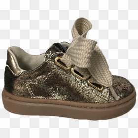 Shoe B 76 Gold Lace Sneaker - Outdoor Shoe, HD Png Download - gold lace png