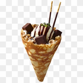 Japanese Chocolate Crepe, HD Png Download - crepe png