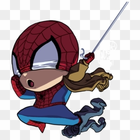 Venom Clipart Ultimate Spiderman - Cute Little Spiderman, HD Png Download - ultimate spiderman png