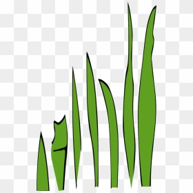 Grass Blades And Clumps - Grass Clip Art, HD Png Download - blade of grass png