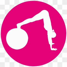 Icons Tandem Fitness Barre Fit - Pink Fitness Icon Png, Transparent Png - fitness icons png