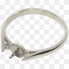 Ring With Pin 585/- White Gold, HD Png Download - white ring png