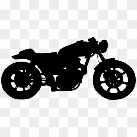 Thumb Image - Silhouette Motorcycle Clipart Png, Transparent Png - bike silhouette png