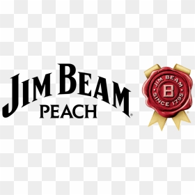 Jim Beam Peach Logo, HD Png Download - jim beam logo png