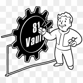 Vault 81 Quest Icon - Transparent Fallout Vault Icon, HD Png Download - skyrim icon png