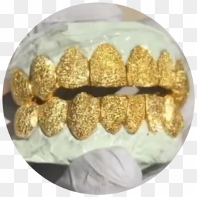 Diamond Dust Grill - Bead, HD Png Download - gold grill png