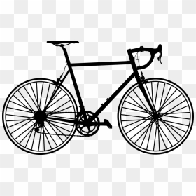 Trek Domane Al 2 2020, HD Png Download - bike silhouette png