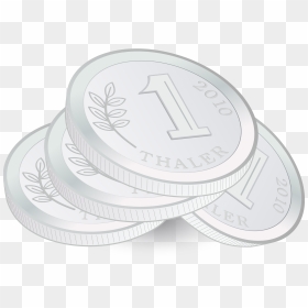 Pile Of Coins Clip Arts - Silver Coins Clip Art, HD Png Download - pile of gold coins png