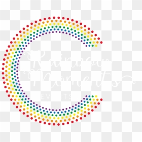 Vector Circles Concentric Dot, HD Png Download - rainbow effect png