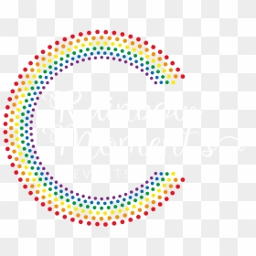 Vector Circles Concentric Dot, HD Png Download - rainbow effect png