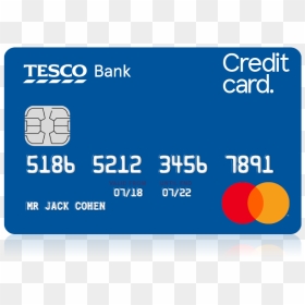 Tesco Bank Credit Card, HD Png Download - master card png