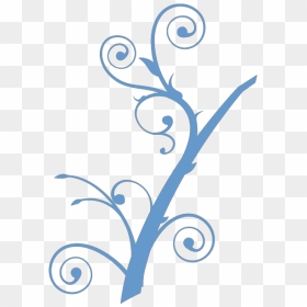Flourish Again Png Icons - Tree Branch Clip Art, Transparent Png - gold flourish png