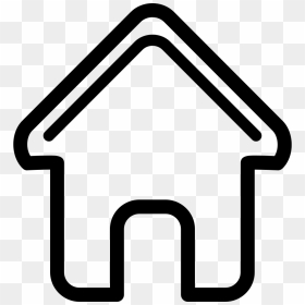 Home Outline - Transparent Background Home Icon Png, Png Download - football outline png