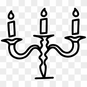 Candle Candelabra Stand Wax Light, HD Png Download - candelabra png