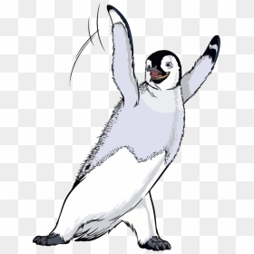 Transparent Cute Penguin Clipart - Clip Art, HD Png Download - penguin clipart png